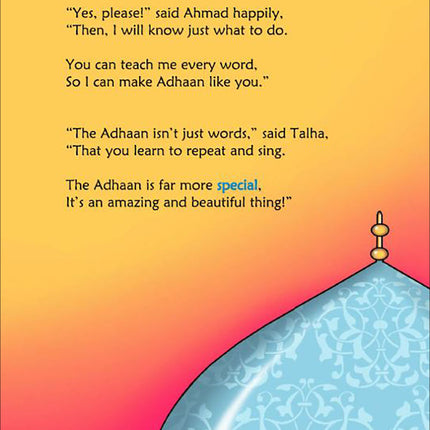 Daily Du'aa Series: (Ahmad's Amazing Adhaan) Book 1