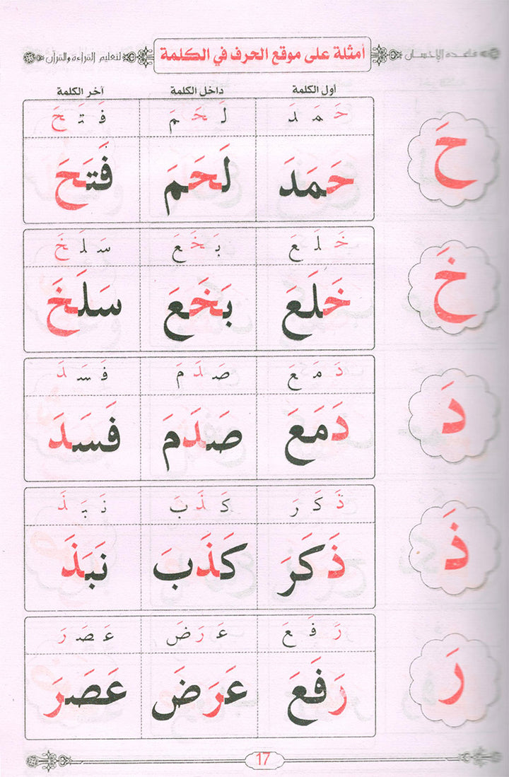 Easy Quran Reading with Baghdadi Primer معلم القراءة العربية مع قاعدة بغدادية