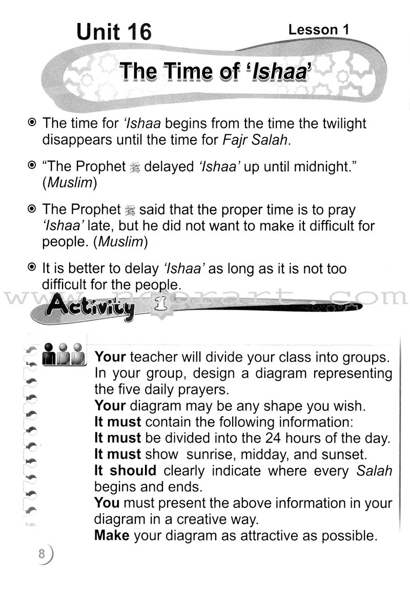 ICO Islamic Studies Workbook: Grade 3, Part 2