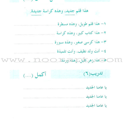 Arabic Language for Beginner Workbook: Level 5 اللغة العربية للناشئين