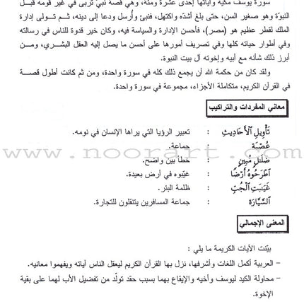 Summer Qur'anic Centers Curriculum: Level 5 (Males) منهاج المراكز القرآنية الصيفية