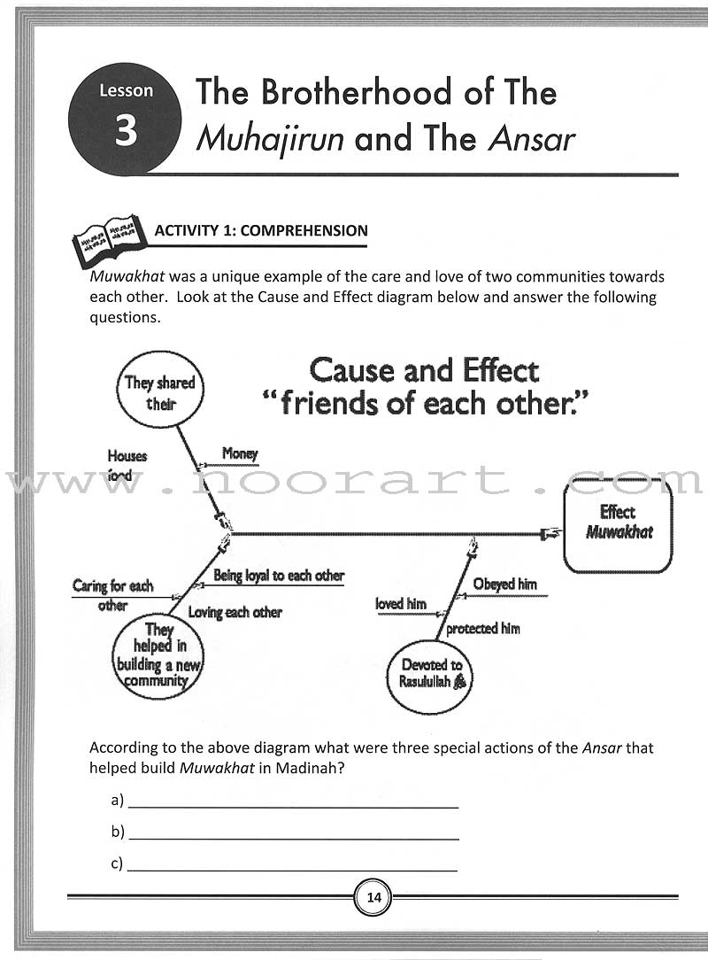 Sirah of Our Prophet Workbook Level 6